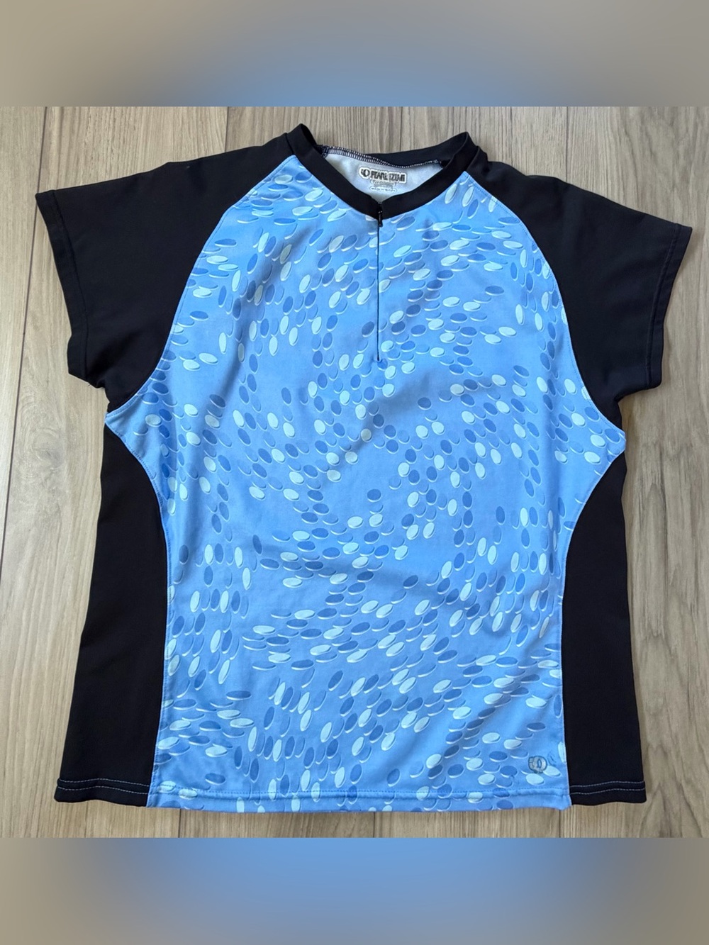 Pearl Izumi Womens cycling Jersey 1/4 Zip Short Sleeve Bike Shirt Large?